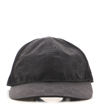 Gucci Baseball Cap GG Nylon and Mesh
