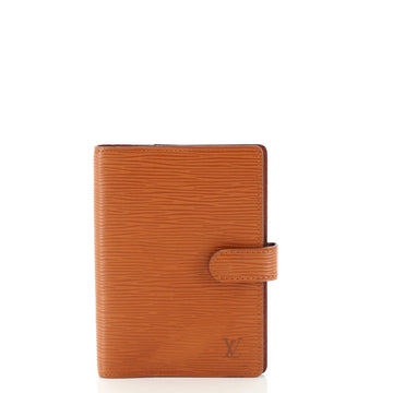 Louis Vuitton Ring Agenda Cover Epi Leather PM