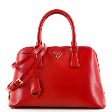 Prada Promenade Bag Vernice Saffiano Leather Medium