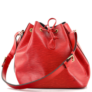 Louis Vuitton Petit Noe Handbag Epi Leather
