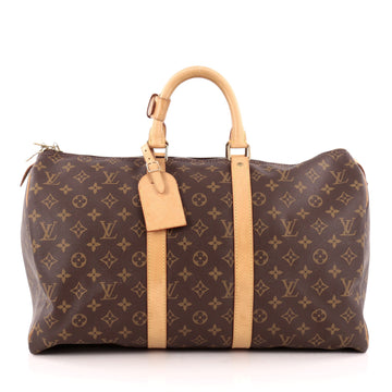 Louis Vuitton Keepall Bag Monogram Canvas 45