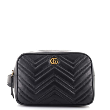 Gucci GG Marmont Square Belt Bag Matelasse Leather