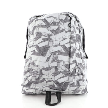 Off White Easy Backpack Printed Nylon