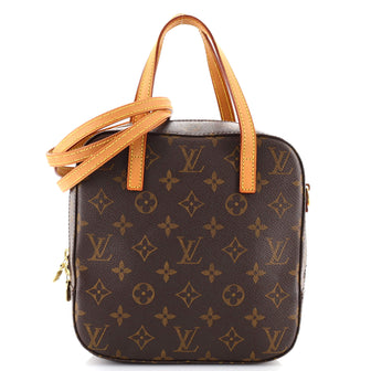 Louis Vuitton Spontini Handbag Monogram Canvas