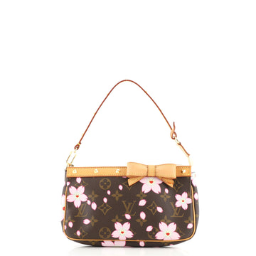 Louis Vuitton Pochette Accessoires Limited Edition Cherry Blossom Monogram
