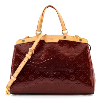 Louis Vuitton Brea Handbag Monogram Vernis MM