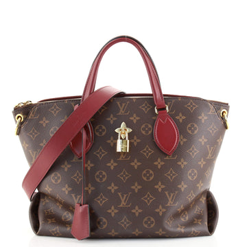 Louis Vuitton Flower Zipped Tote Monogram Canvas MM