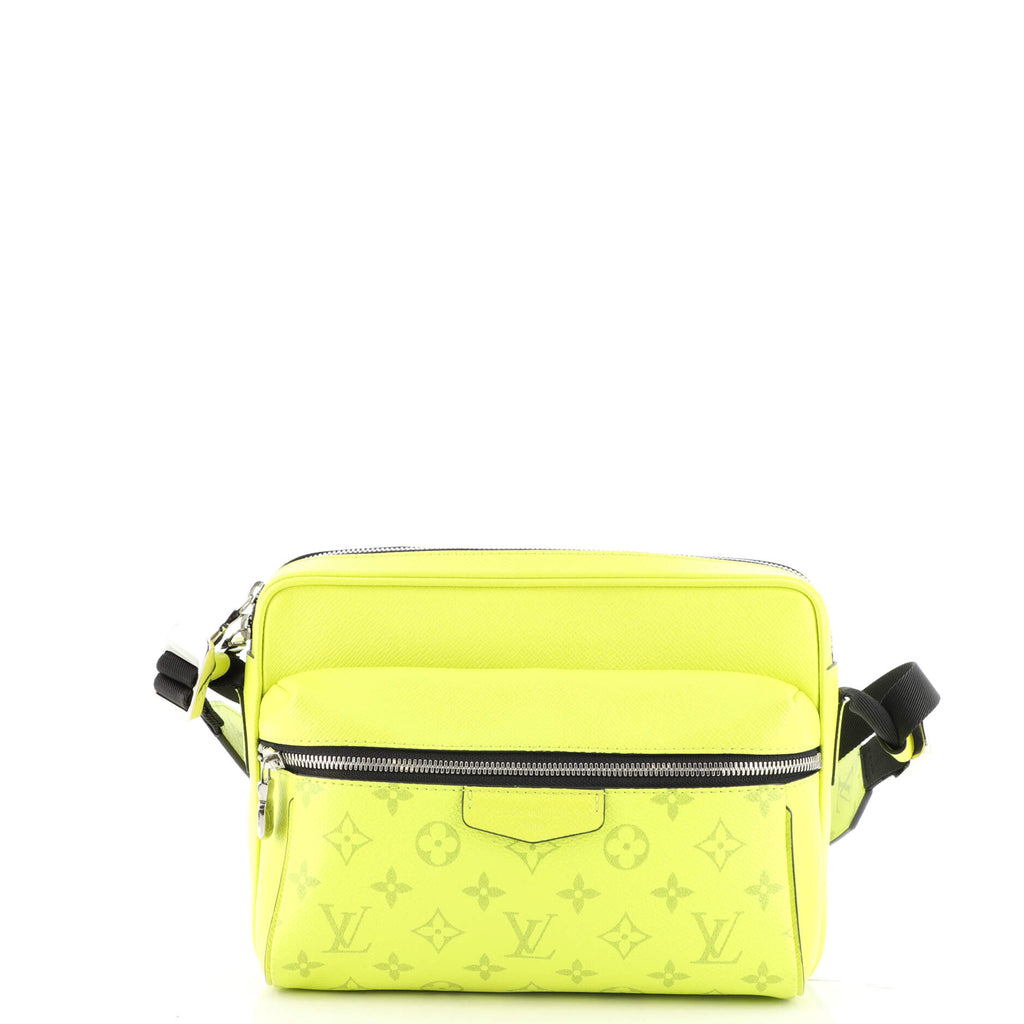 Handbags Louis Vuitton LV Outdoor Messenger Yellow Neon