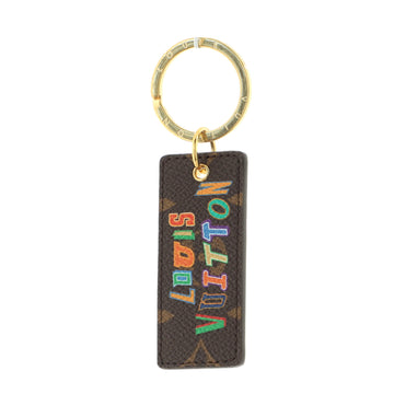 Louis Vuitton LV x NBA Letters Tab Bag Charm and Key Holder Monogram Canvas