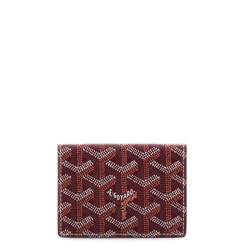Goyard Business Card Case Coated Canvas