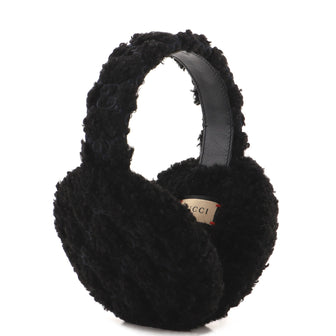 Gucci GG Earmuffs Faux Shearling