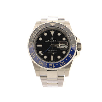 Rolex Oyster Perpetual Date GMT-Master II Batman Automatic Watch Stainless Steel and Cerachrom 40