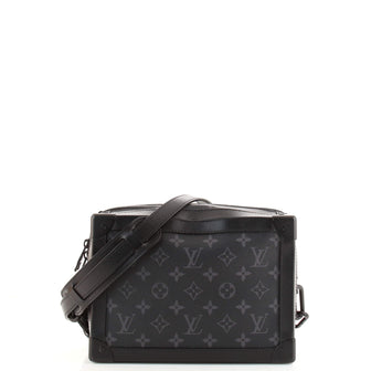 Louis Vuitton Soft Trunk Bag Monogram Eclipse Canvas