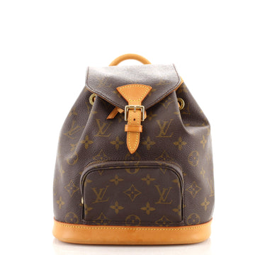 Louis Vuitton Vintage Montsouris Backpack Monogram Canvas PM