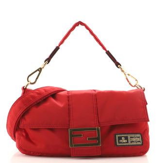 Fendi Porter Baguette Bag Nylon Medium