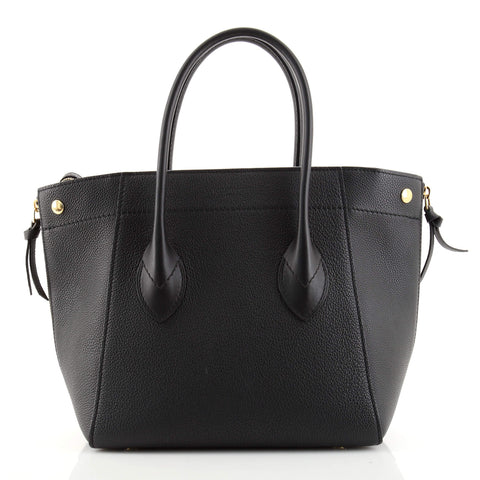 Louis Vuitton Freedom Handbag Calfskin Black 1376658