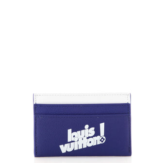 Louis Vuitton Card Holder Everyday Signature Printed Leather