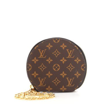 Louis Vuitton Boite Chapeau Coin Purse Monogram Canvas Micro
