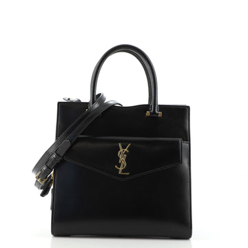Saint Laurent Uptown Tote Leather Small