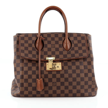 Louis Vuitton Ascot Handbag Damier