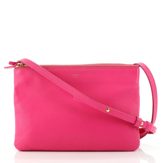 Celine Trio Crossbody Bag Leather Small