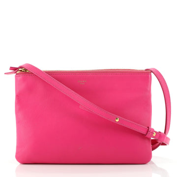 Celine Trio Crossbody Bag Leather Small