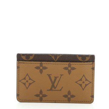 Louis Vuitton Card Holder Reverse Monogram Canvas