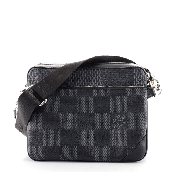 Louis Vuitton Limited Edition Damier Salt Trio Messenger Bag (SHF