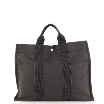 Hermes Fourre Tout Tote Toile MM