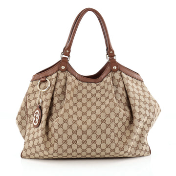 Gucci Sukey Tote GG Canvas Large