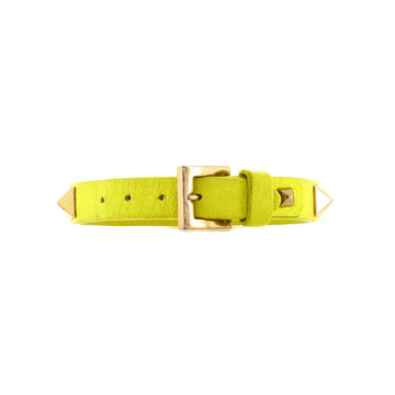 Valentino Rockstud Bracelet Leather Thin