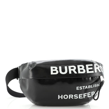 Burberry Bum Bag Horseferry Print Coated Canvas Medium