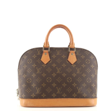 Louis Vuitton Vintage Alma Handbag Monogram Canvas PM