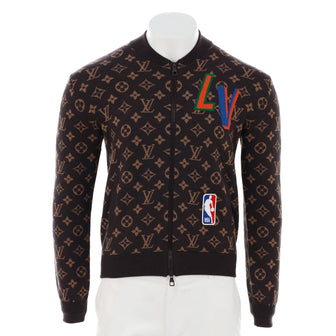 Louis Vuitton LV x NBA Graphic Blouson Monogram Wool