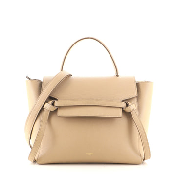 Celine Belt Bag Textured Leather Micro