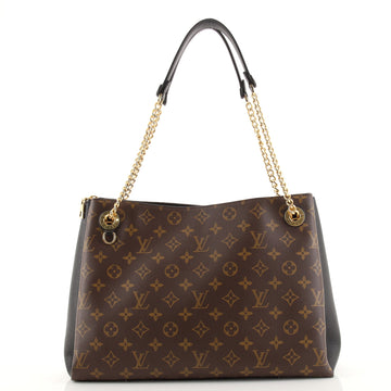 Louis Vuitton Surene Handbag Monogram Canvas with Leather MM