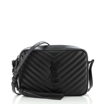 Saint Laurent Lou Camera Bag Matelasse Chevron Leather Small