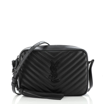 Saint Laurent Lou Camera Bag Matelasse Chevron Leather Small