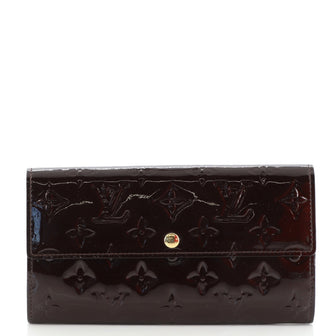 Louis Vuitton Sarah Wallet Monogram Vernis
