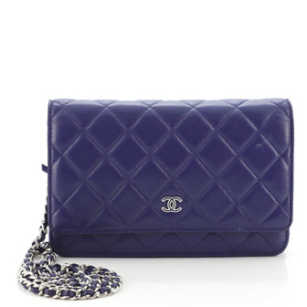 Chanel Wallet on Chain Quilted Lambskin