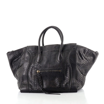 Celine Phantom Bag Python Large