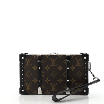 Louis Vuitton Wallet Trunk Clutch Macassar Monogram Canvas