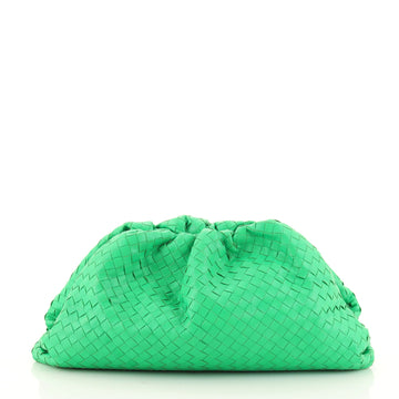 Bottega Veneta The Pouch Intrecciato Leather