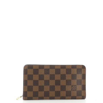 Louis Vuitton Porte-Monnaie Zippy Wallet Damier