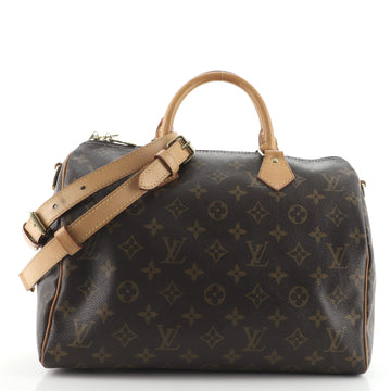 Louis Vuitton Speedy Bandouliere Bag Monogram Canvas 30
