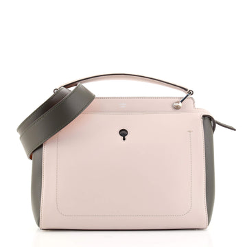 Fendi DotCom Convertible Satchel Leather Medium