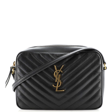 Saint Laurent Lou Camera Bag Matelasse Chevron Leather Small