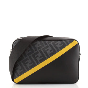 Fendi Camera Case Bag Zucca Coated Canvas and Leather Small