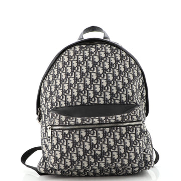 Christian Dior Rider Backpack Oblique Canvas Medium