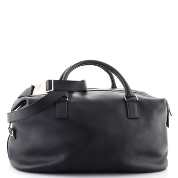 Christian Dior Convertible Homme Duffle Bag Leather Large